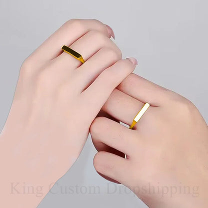 I Love Jesus Couple Jewelry Projection Couple Ring Light Sculpted Adjustable reflecting Ring Valentine's Day Gift for Lover